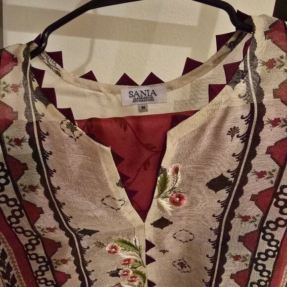 Sania Maskatiya Kurta/Dupatta Size M - Picture 4 of 4